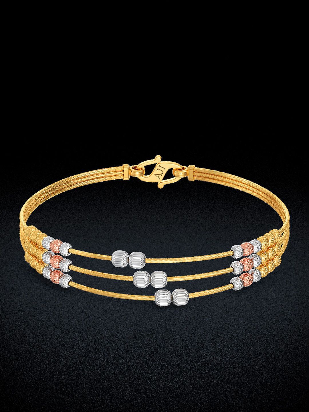 Joyalukkas 22Kt Gold Stunning Bracelet- 9.602g-image-36