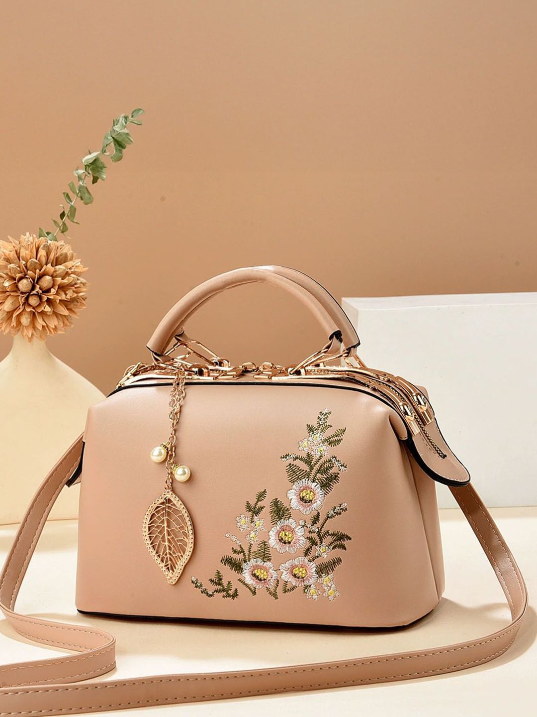 StyleCast Women Floral Printed Crossbody Embroidered Sling Bag-picture-18