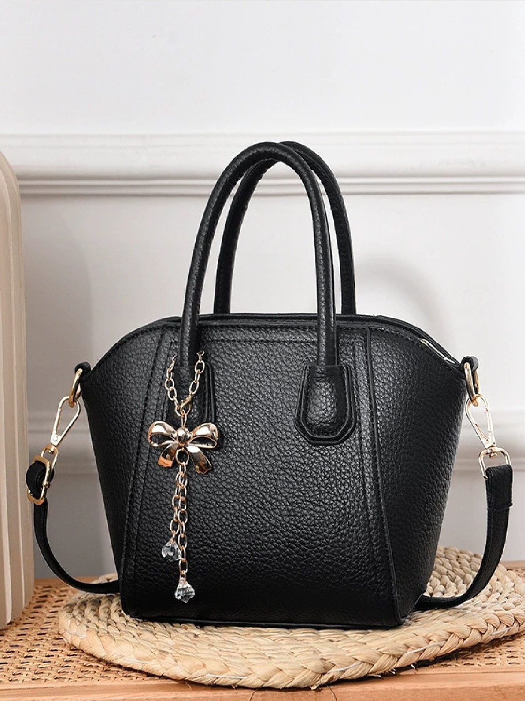 StyleCast Women Textured Structured Bow Detail Handheld Bag-picture-30