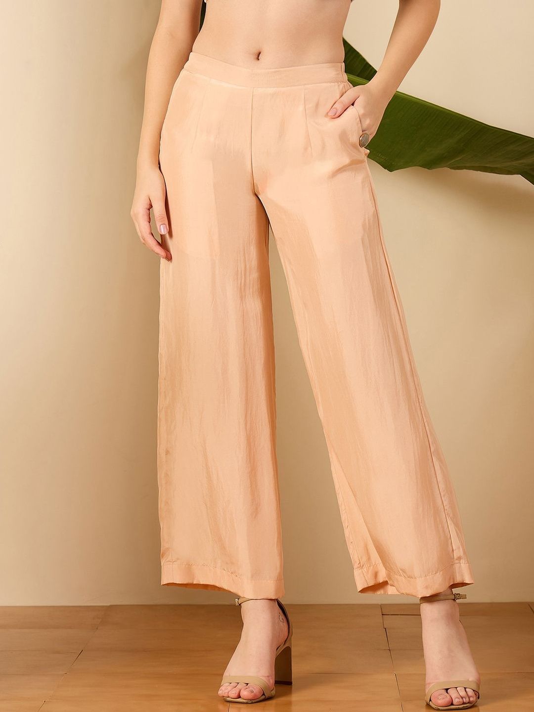 First Resort by Ramola Bachchan Women Regular Trousers-picture-32