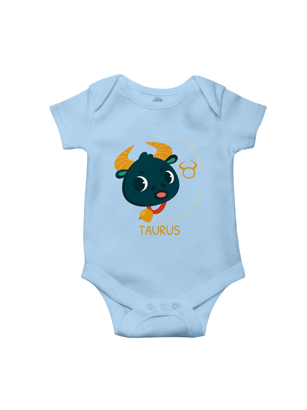 THE PRINT PLATTER Infants Taurus Printed Cotton Bodysuit-picture-47