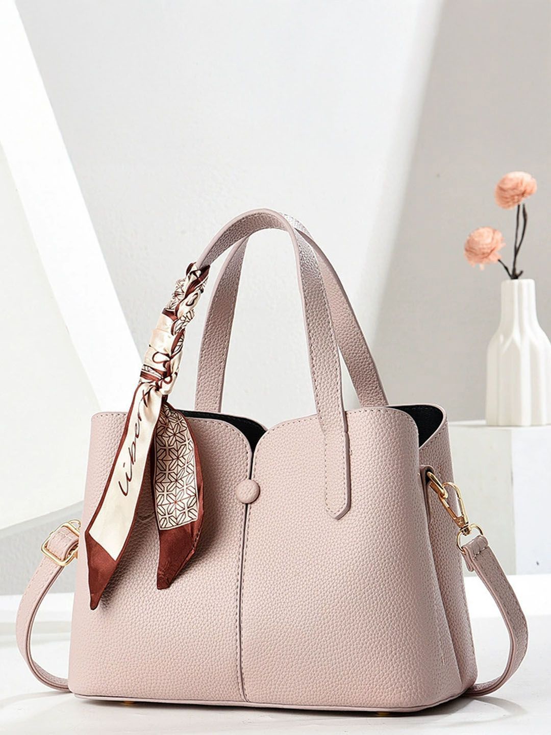 StyleCast Detachable Sling Strap Bucket Handheld Bag-picture-28