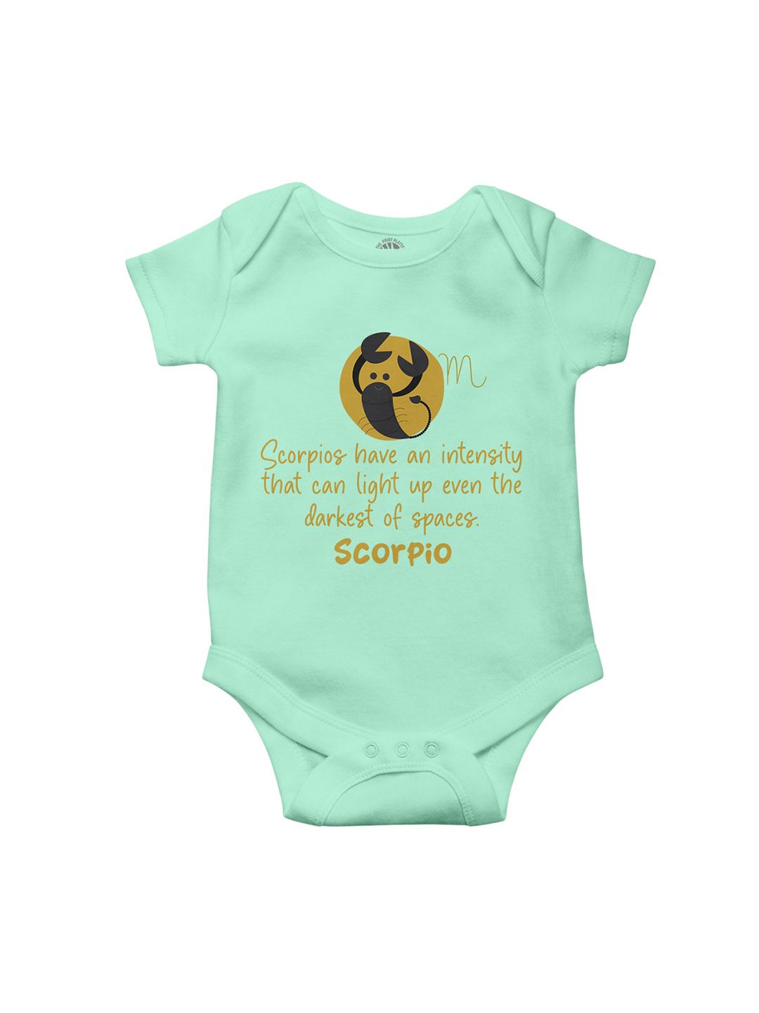 THE PRINT PLATTER Infants Printed Round Neck Cotton Bodysuit-picture-48