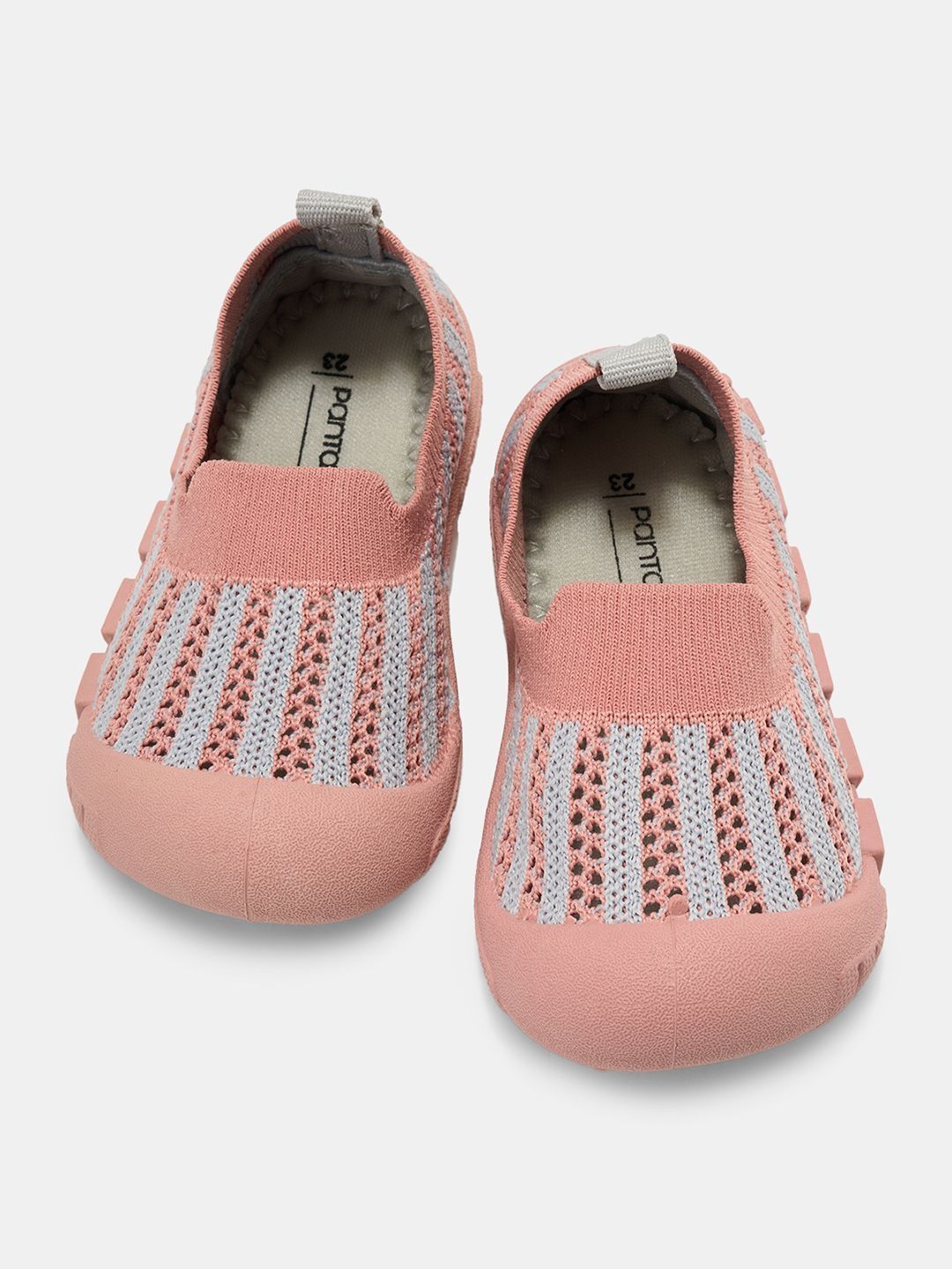 Pantaloons Baby Girls Striped Slip-On Sneakers-picture-27