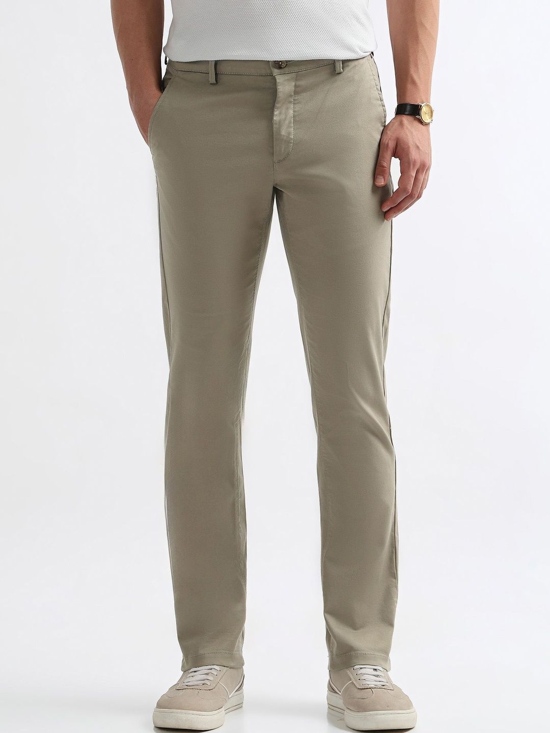 Arrow Sport Men Regular Fit Mid-Rise Trouser-picture-33
