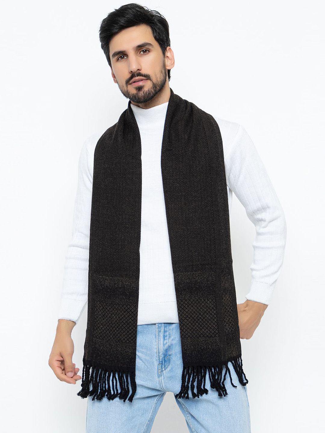 Amoldo Unisex Patterned Acrylic Mufflers-picture-27