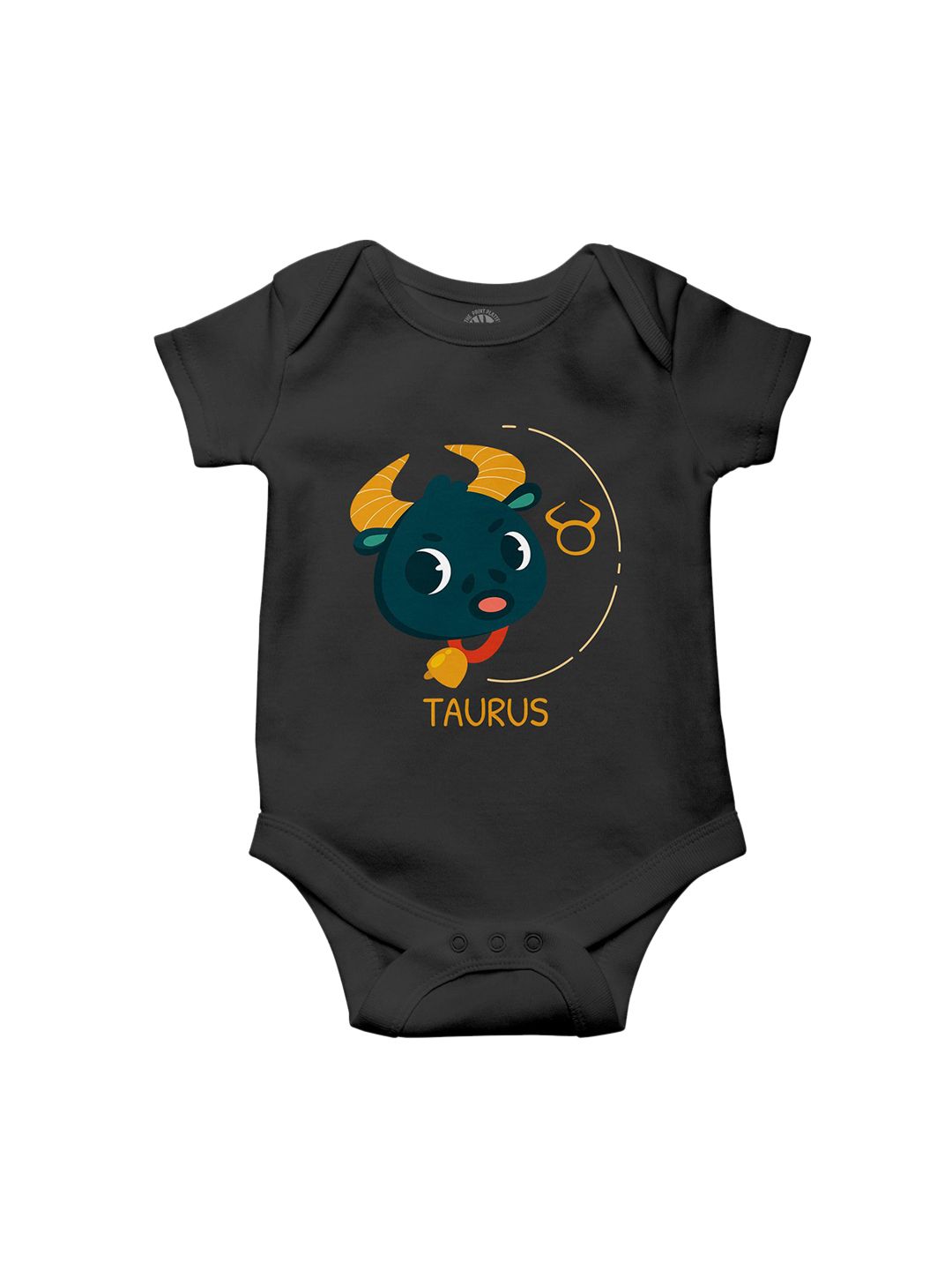 THE PRINT PLATTER Kids Printed Envelope Neck Short Sleeves Cotton Bodysuit-picture-40