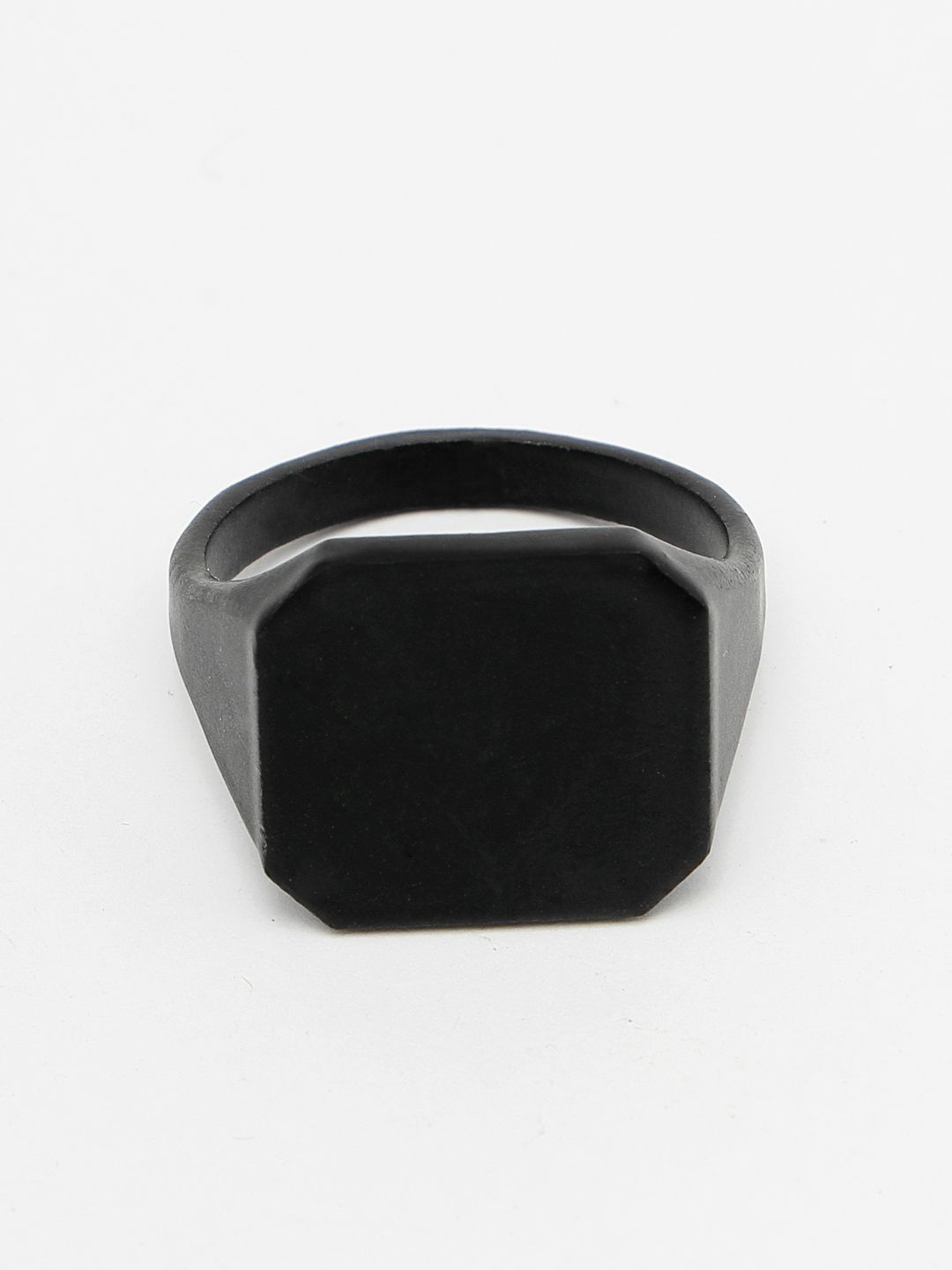 The Roadster Lifestyle Co Men Stainless Steel Rhodium Plated Finger Ring-picture-19