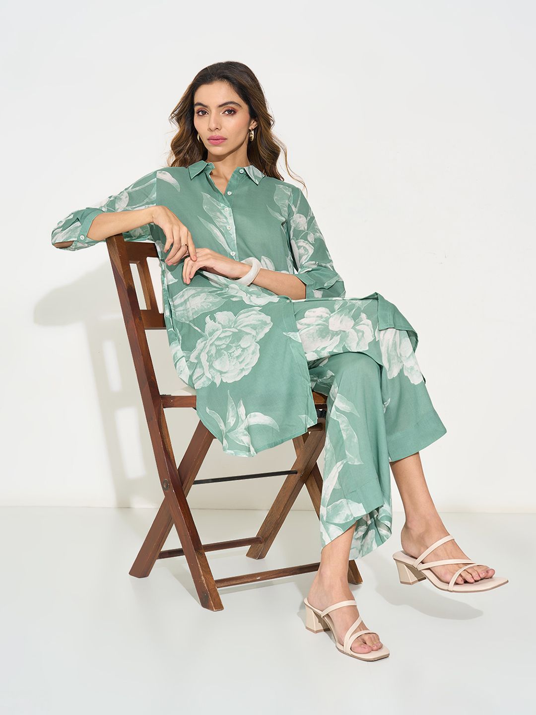RANGMANCH BY PANTALOONS Women Floral Printed Daily Straight Kurta-picture-25