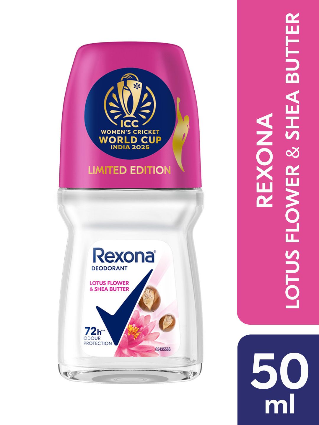 REXONA Women Lotus Flower & Shea Butter Limited Edition Antiperspirant Roll-On - 50ml-picture-23