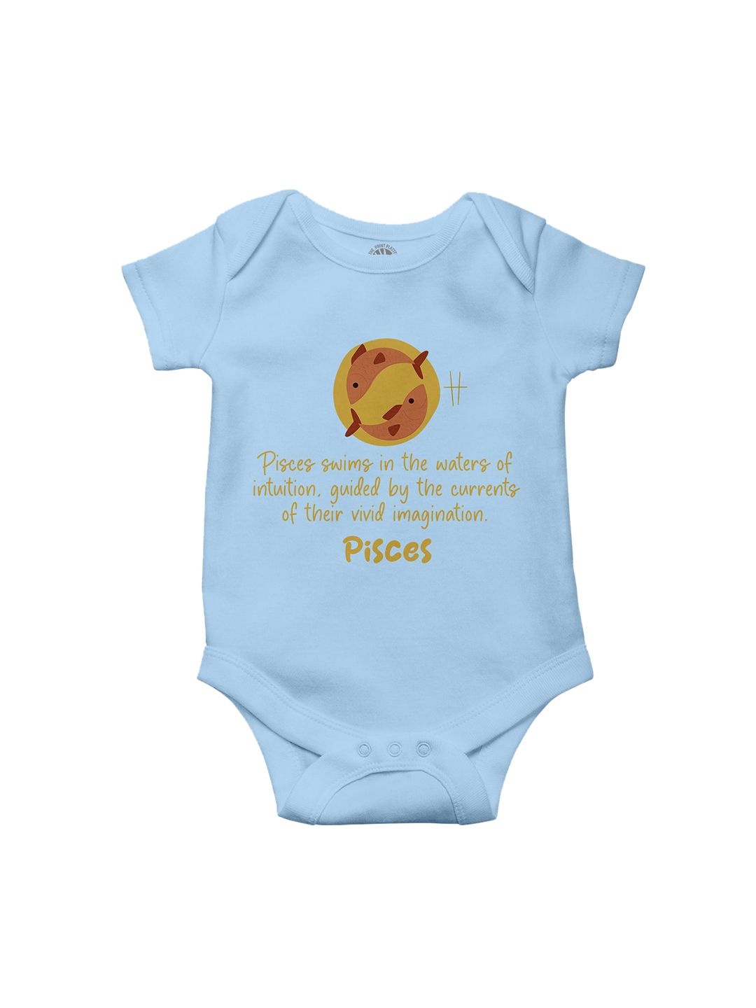 THE PRINT PLATTER Infants Typography Printed Envelope Neck Ultra Bio Wash Cotton Bodysuit-picture-14