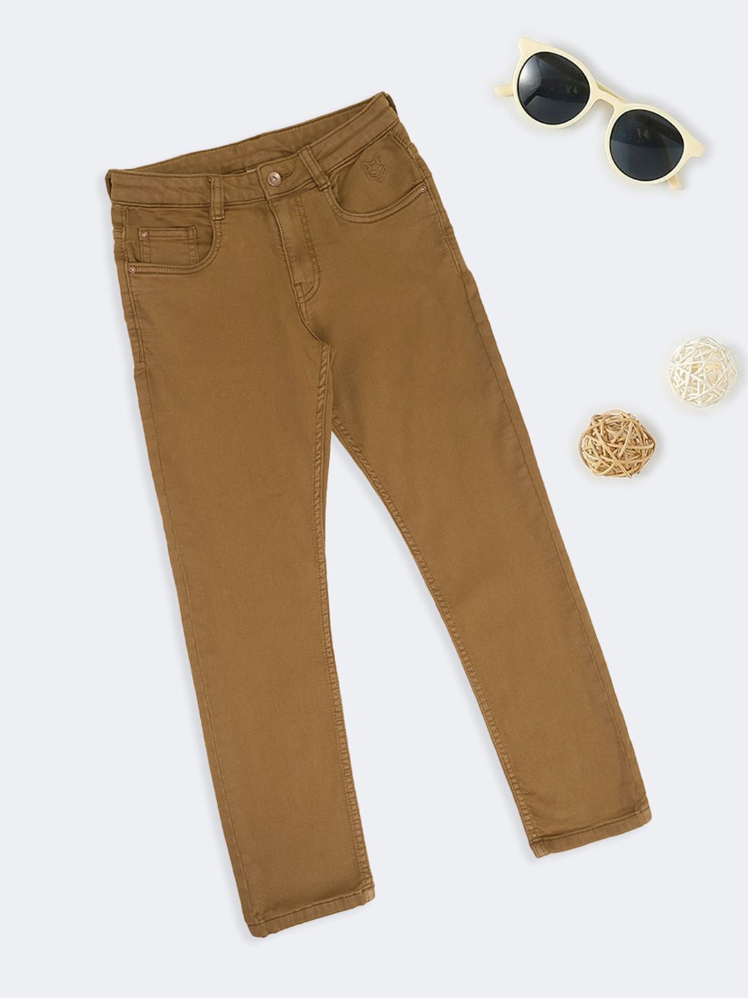 Pantaloons Junior Boys Slim Fit Mid-Rise Jeans-picture-24