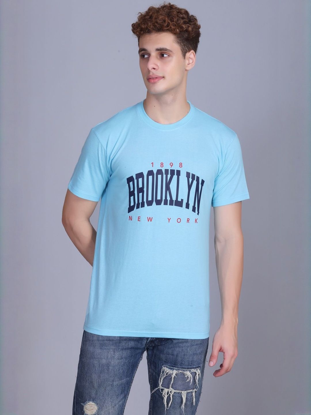 ZEFFIT Men Typography Printed Round Neck Cotton T-shirt-picture-28