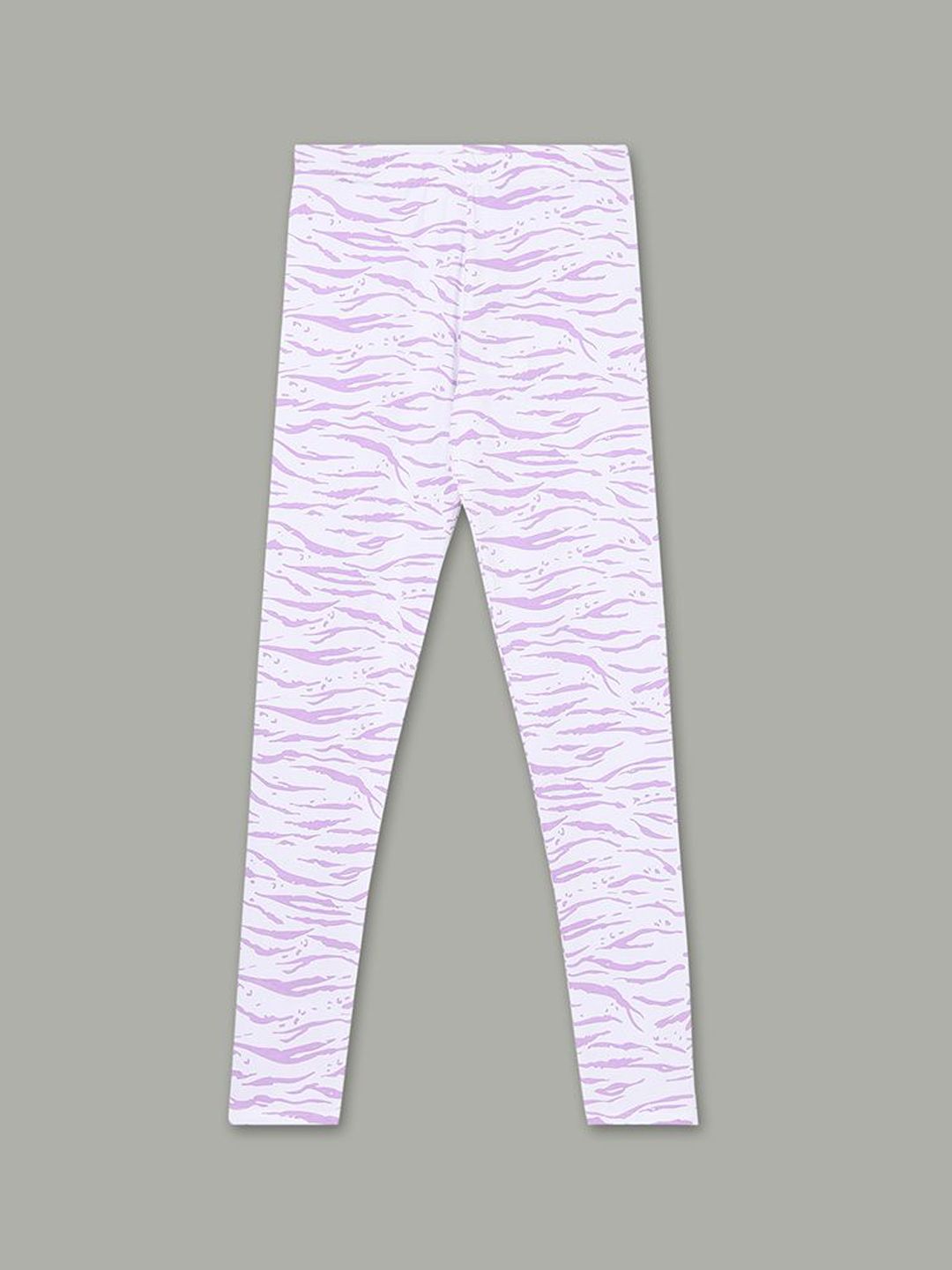 Fame Forever by Lifestyle Girl Printed Cotton Mid-Rise Leggings-picture-56