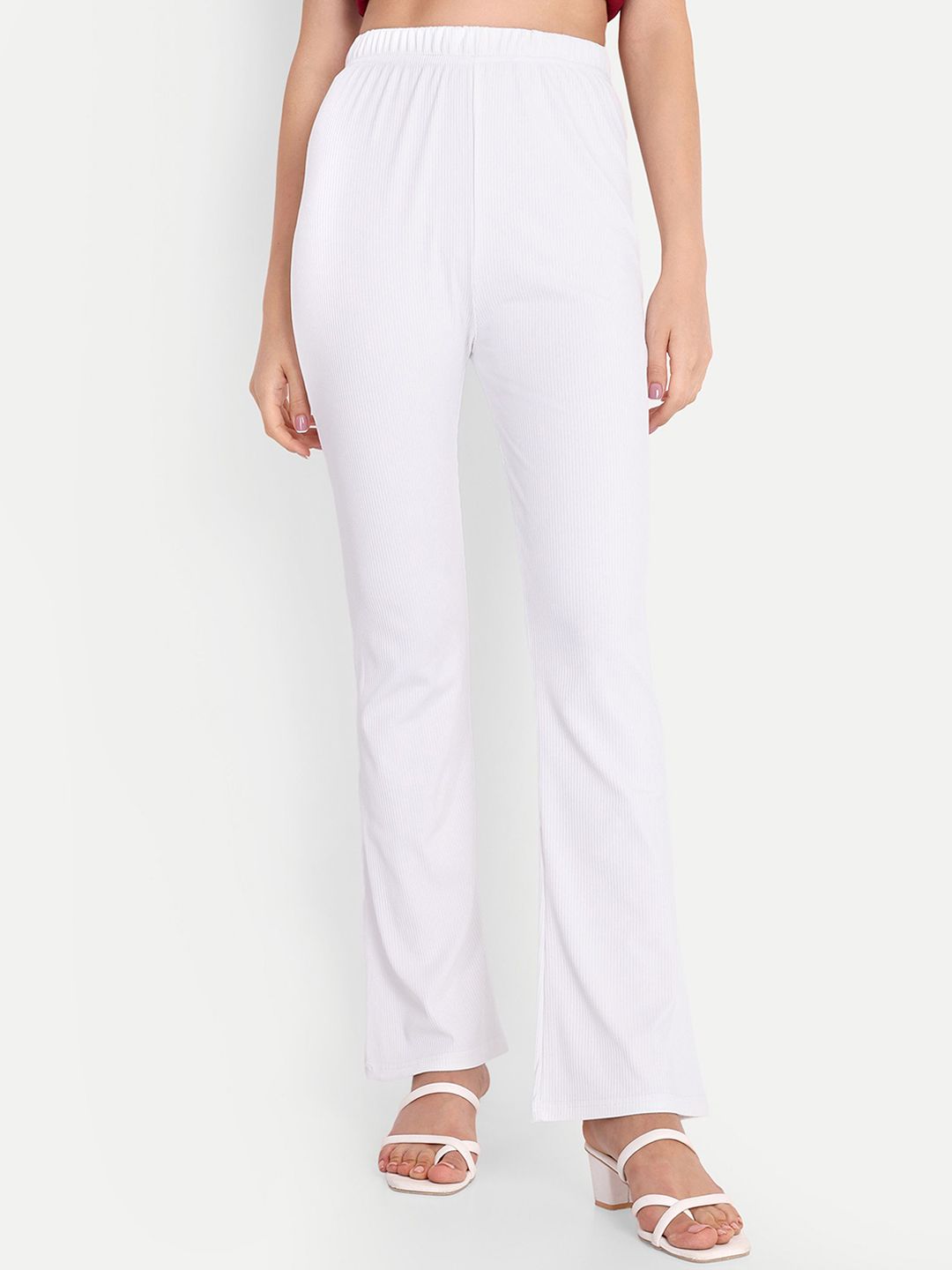 FNOCKS Women Classic High-Rise Regular Trousers-picture-8