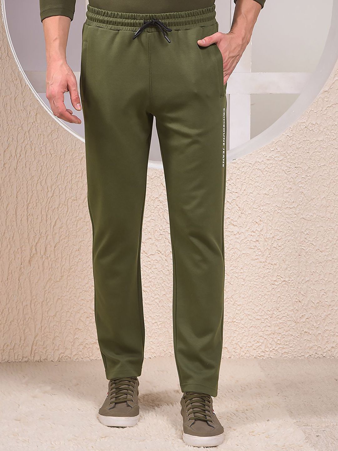 Crimsoune Club Men Solid Cotton Regular Fit Track Pant-picture-25