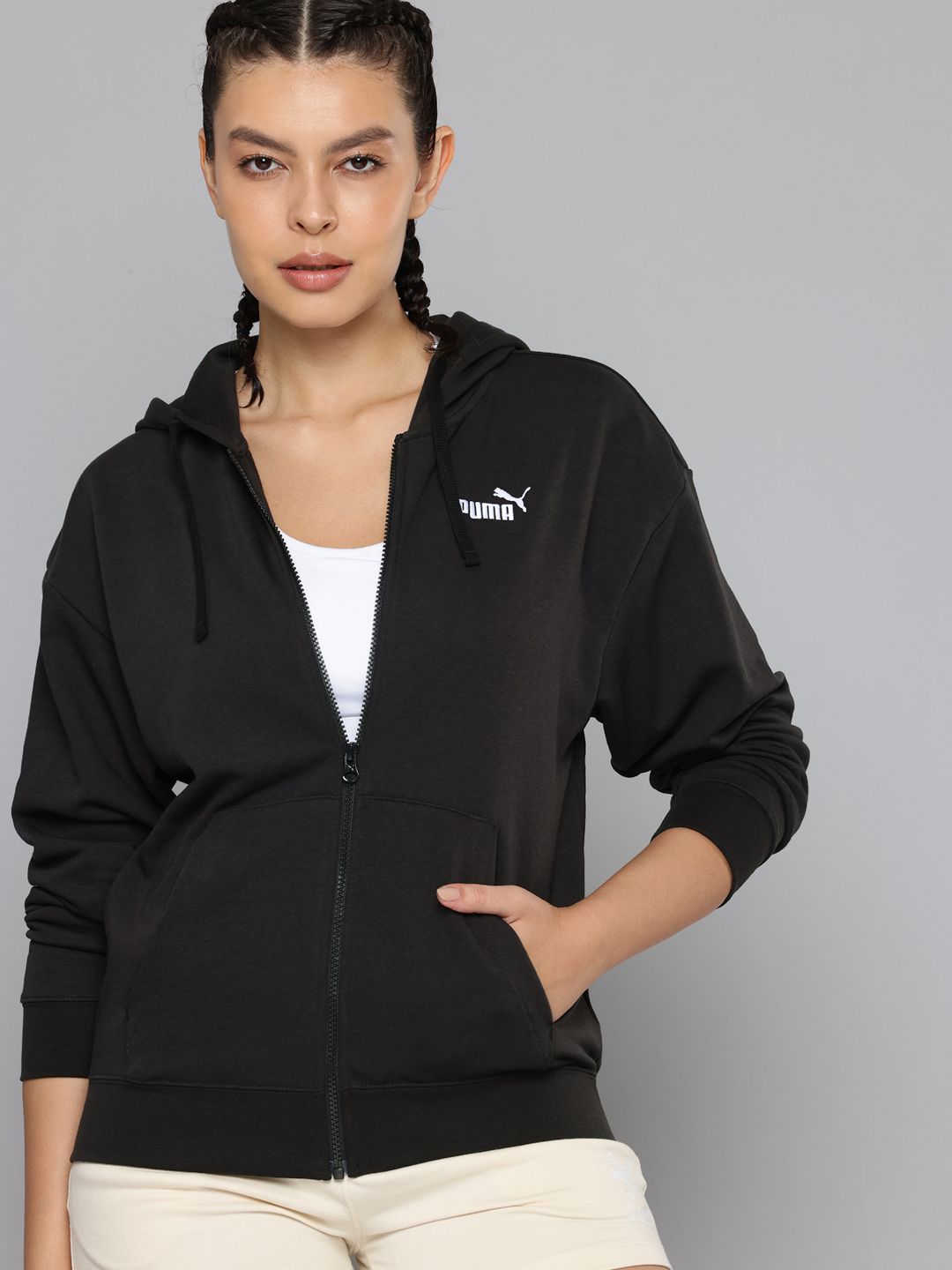 Puma Essentials Hooded Sweatshirt-image-1