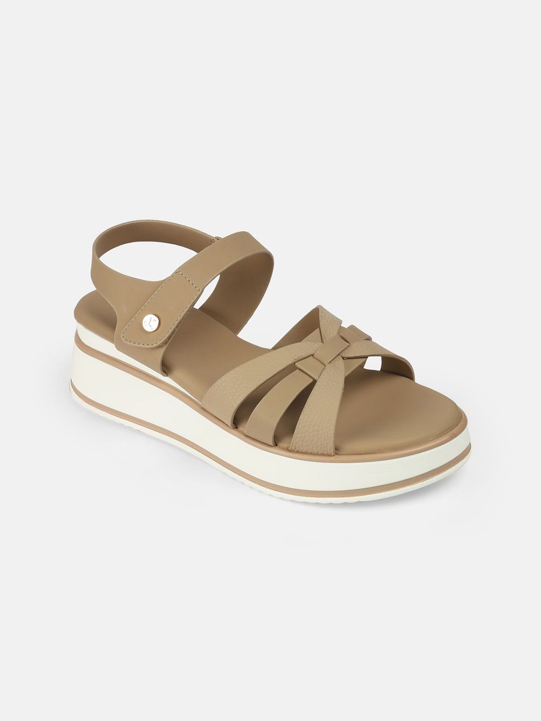 Mochi Women Open Toe Flats-picture-32