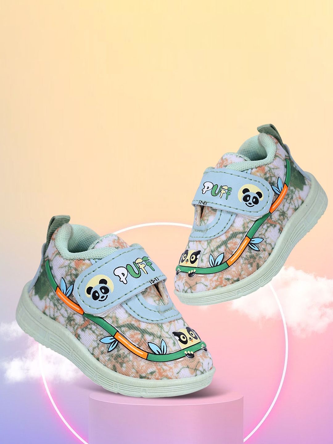 MUKUNDU Unisex Kids Printed PU Slip-On Sneakers-picture-49