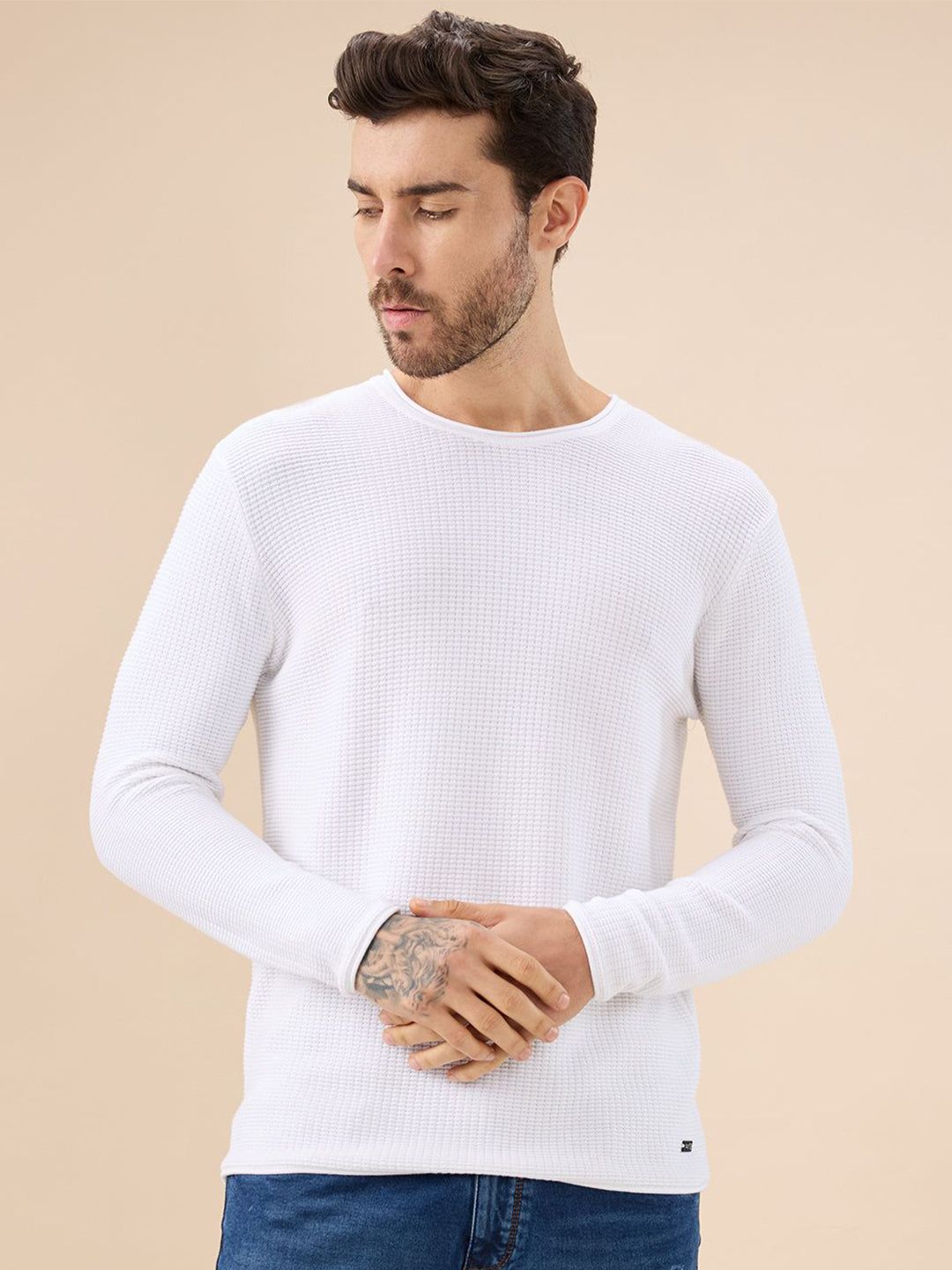 Status Quo Textured Pullover Sweater-picture-37
