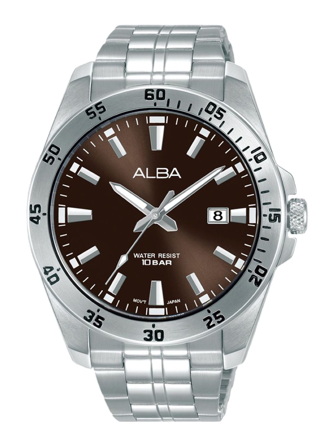 Alba Men Dial & Stainless Steel Bracelet Style Straps Analogue Watch AS9V49X1-picture-10