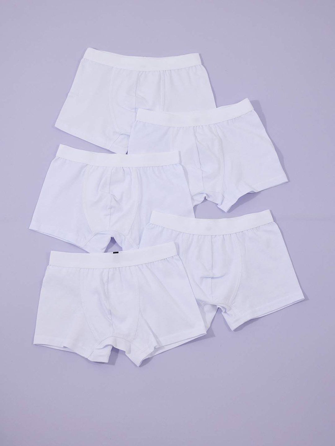 Trendyol Boys Pack Of 5 Cotton Mid-Rise Boxers 1338567254-picture-17