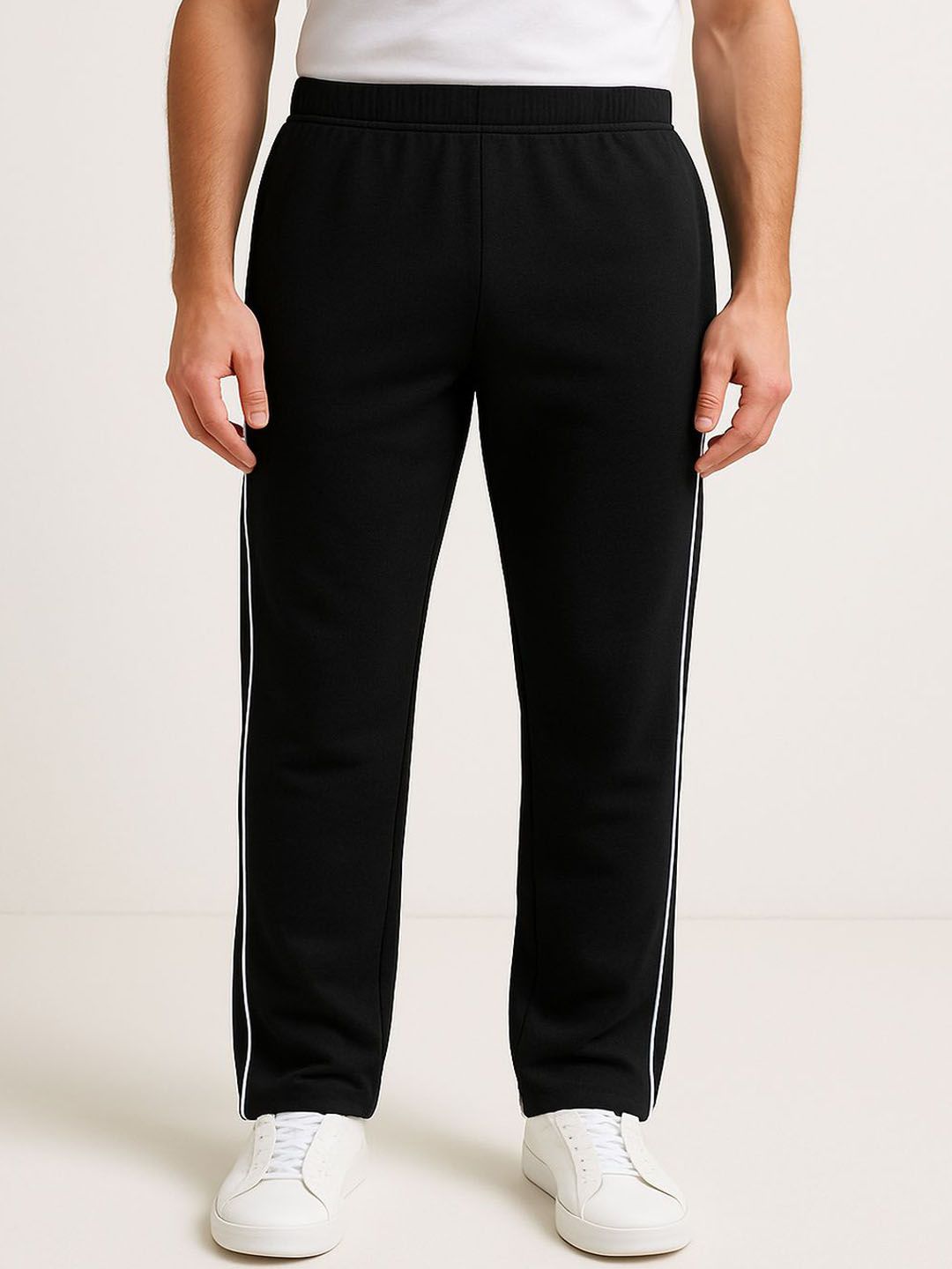 Neu fashion Men Solid Cotton Regular Fit Track Pant-image-47