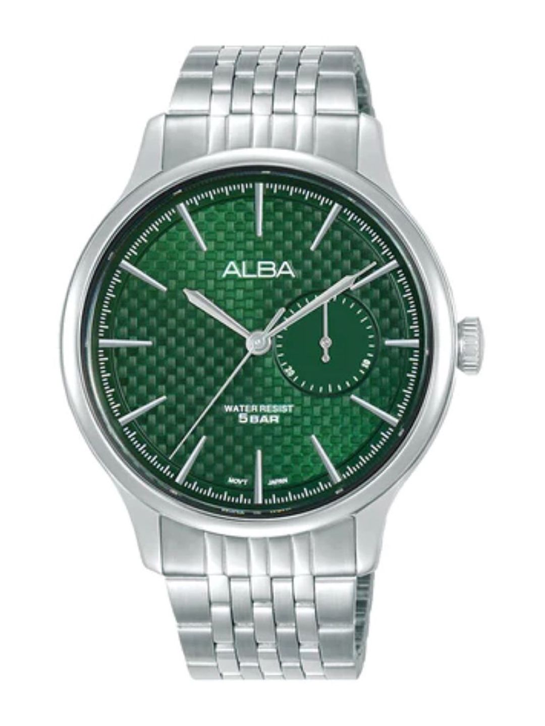 Alba Prestige Men Dial & Stainless Steel Bracelet Style Straps Analogue Watch A5B001X1-picture-17