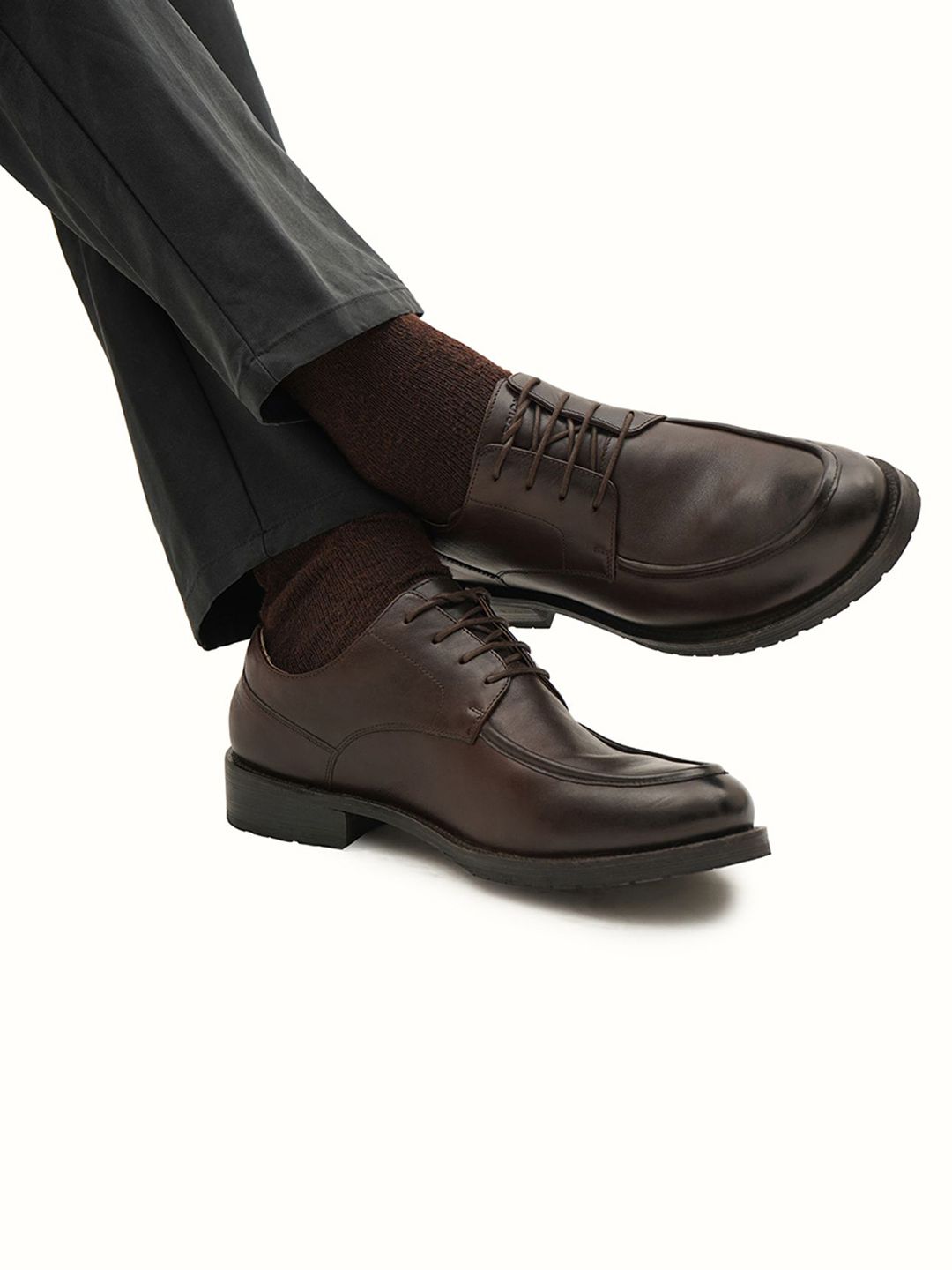 Hidesign Leather Formal Derbys-picture-10