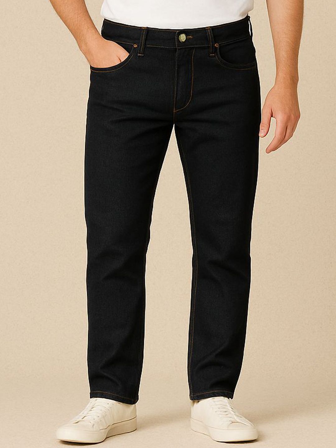 HIRRUX Men Comfort Regular Fit Mid-Rise Jeans-picture-28