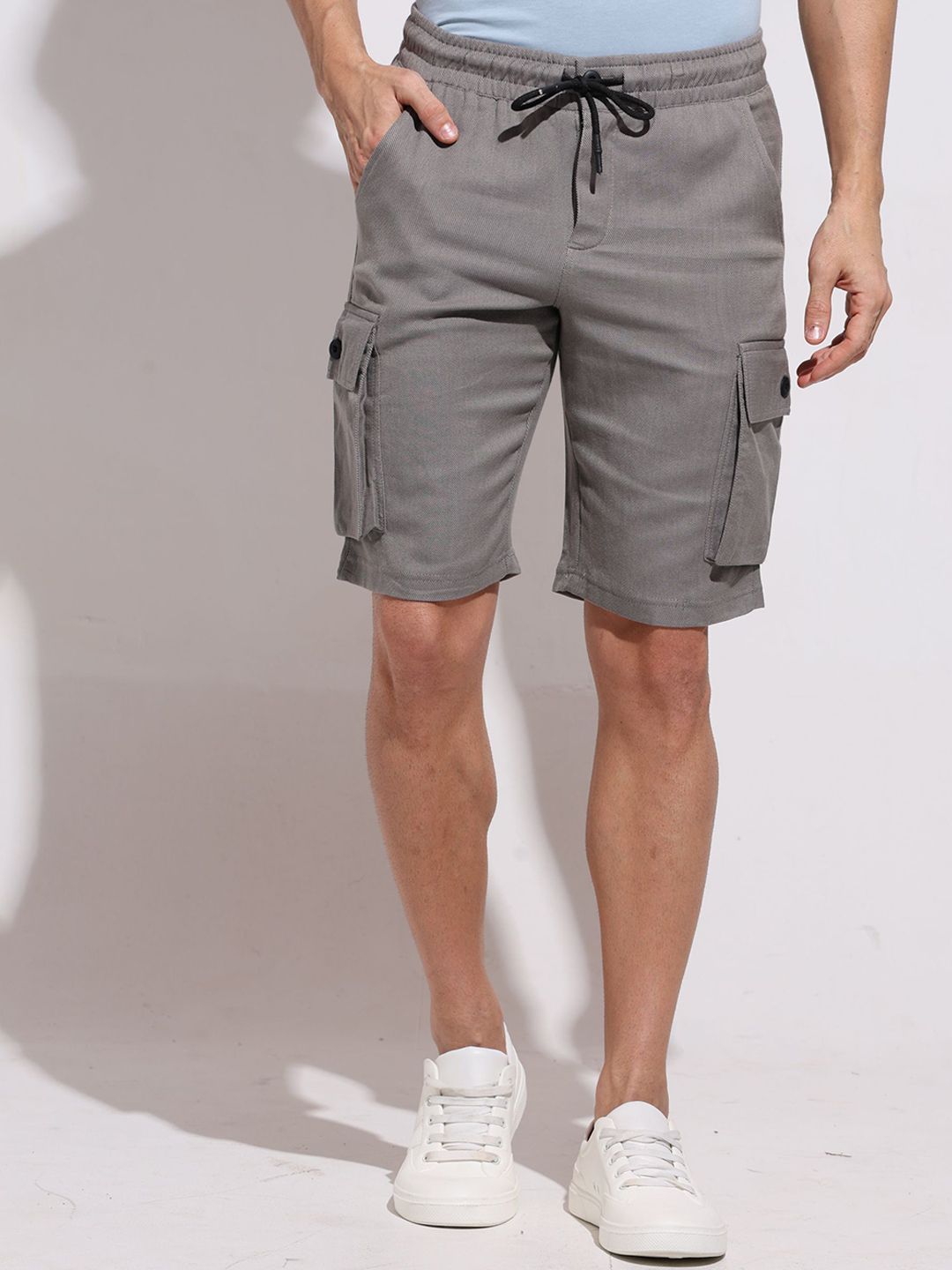 ODCC Men Regular Fit Cargo Shorts-picture-23
