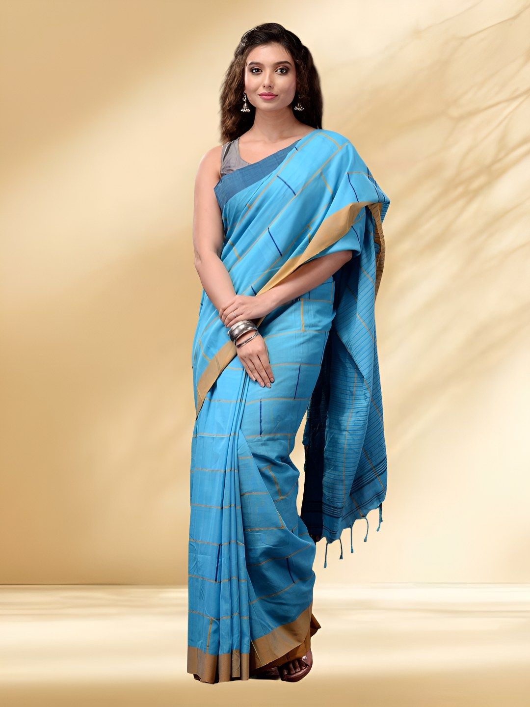 Arhi Woven Design Pure Cotton Saree-picture-30