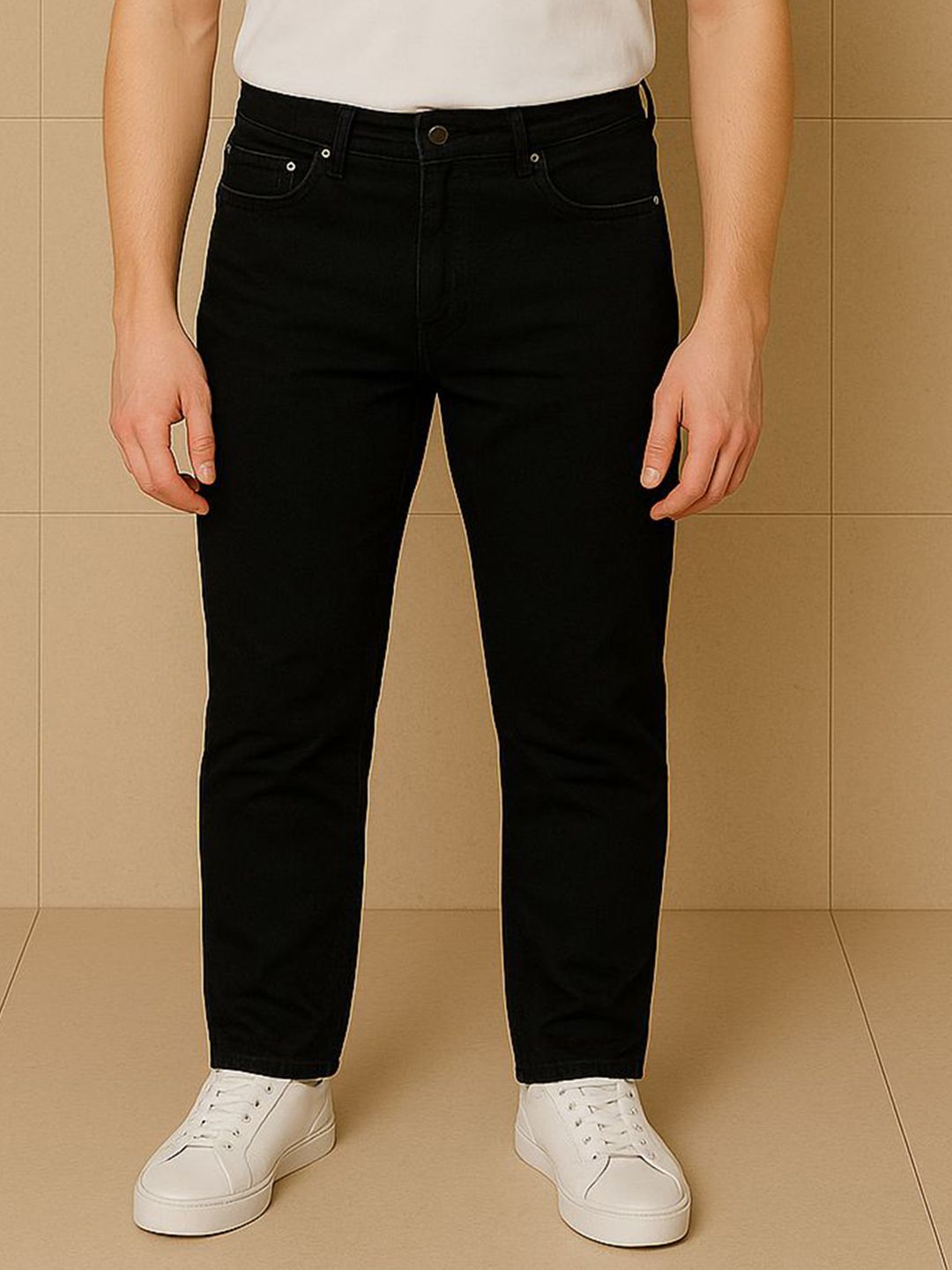 HIRRUX Men Comfort Regular Fit Mid-Rise Jeans-picture-30