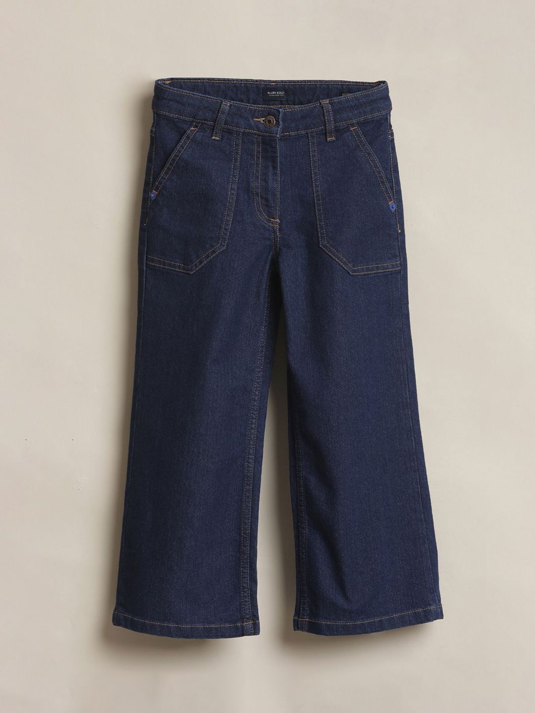 Allen Solly Junior Girls Regular Fit Mid-Rise Jeans-picture-21