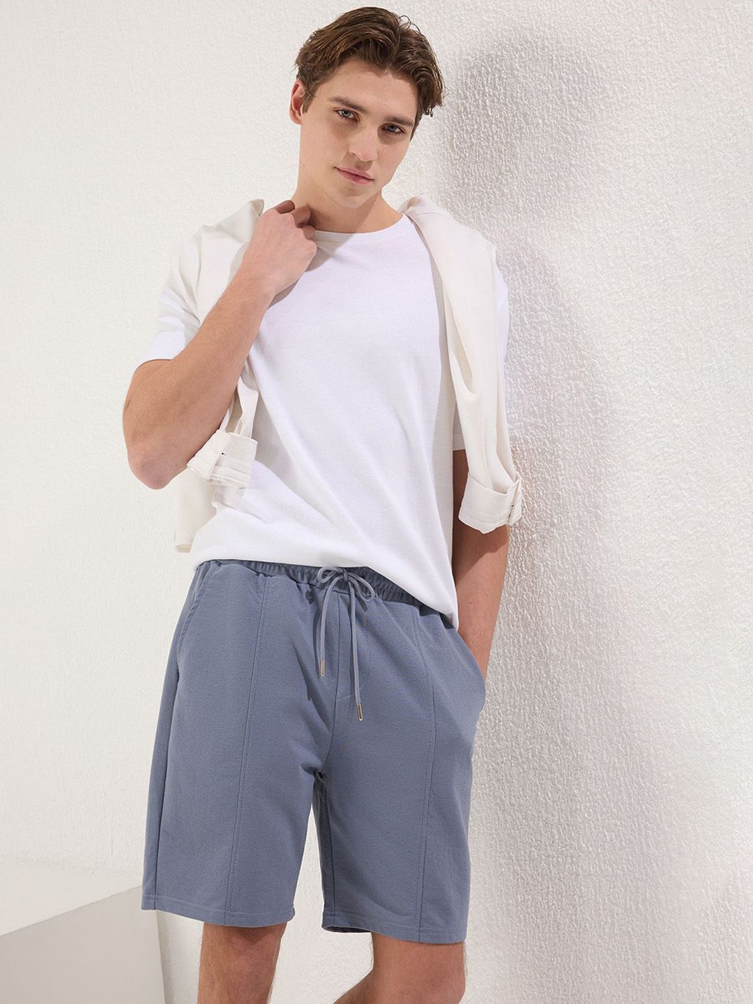 Trendyol Men Mid-Rise Shorts-picture-37