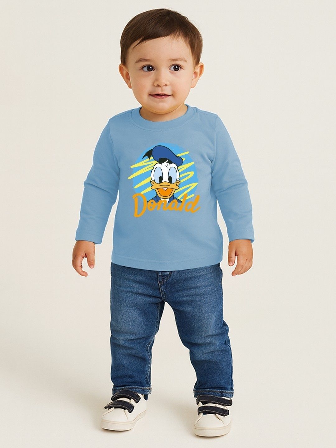 YK Disney Boys Donald Duck Cotton Printed T-shirt-picture-17