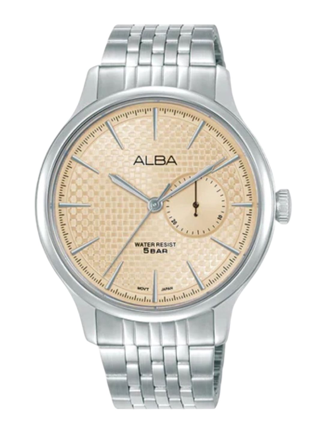 Alba Men Round Dial & Stainless Steel Bracelet Style Straps Analogue Watch A5B009X1-picture-13