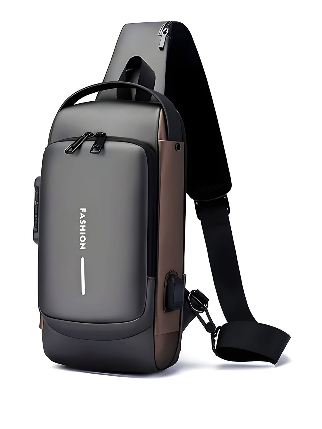 PROGONE ENTERPRISE Men Solid Crossbody Compact Travel Backpack-picture-15