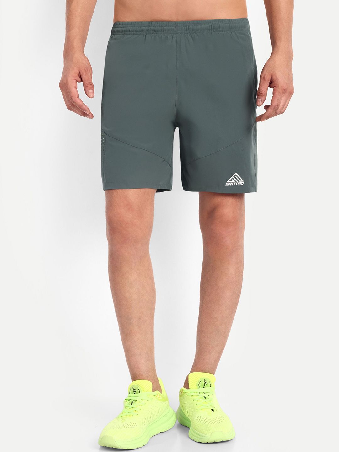 GRITPRO Men Relaxed Fit Mid-Rise Trailblazer Shorts-image-49