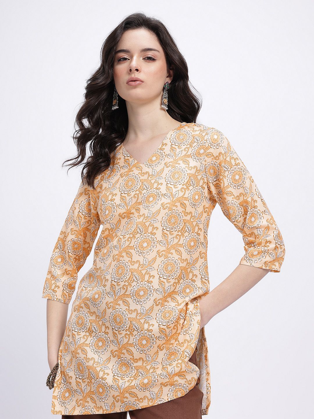 Anouk Rustic Printed Short Kurti-picture-54