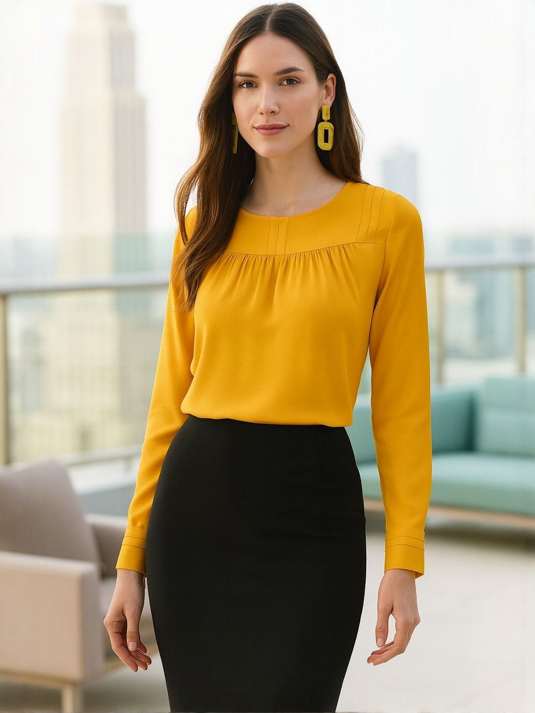 4WRD by Dressberry Georgette Top-picture-35