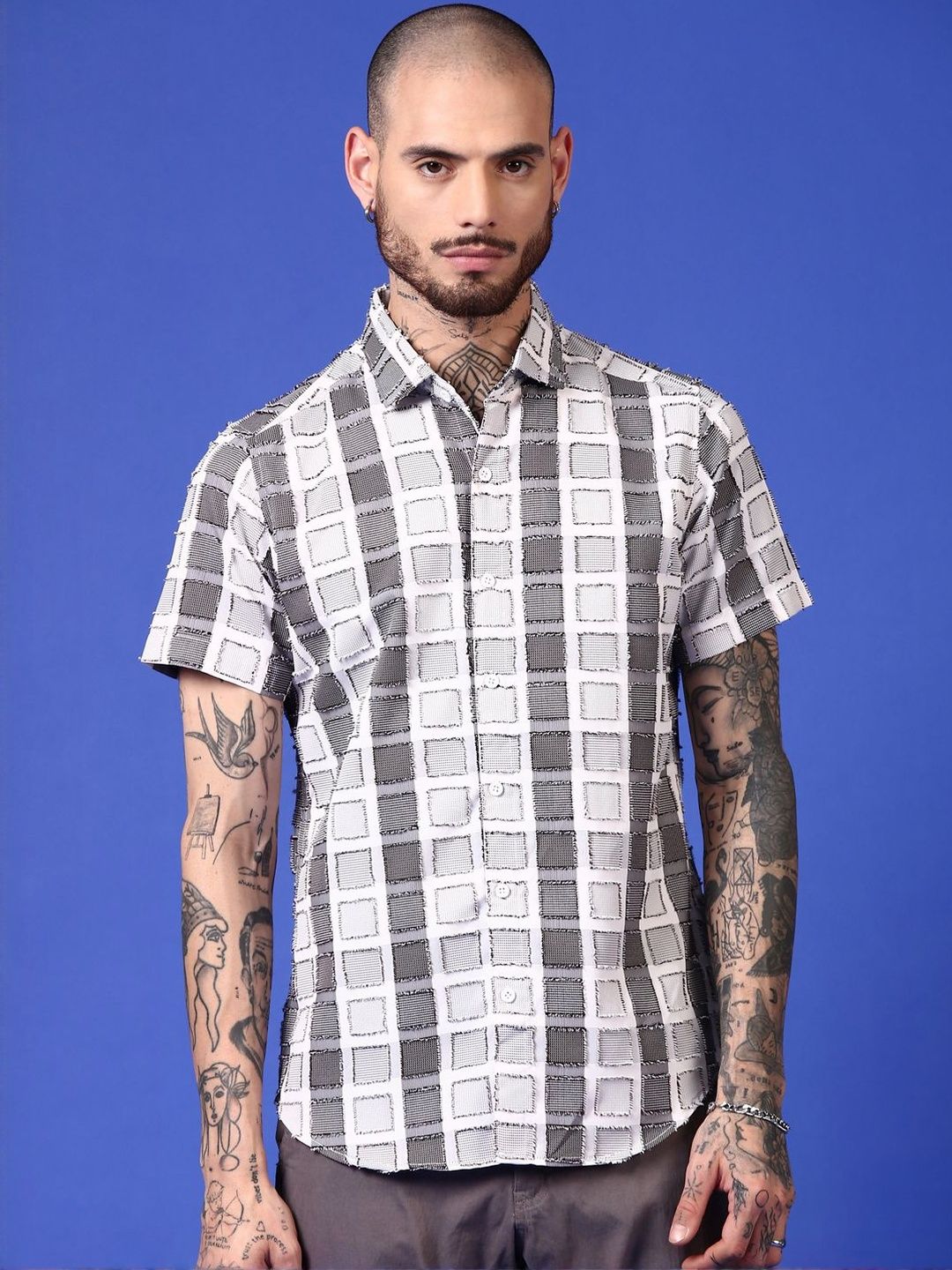 Voroxy Men Printed Casual Shirt-picture-12