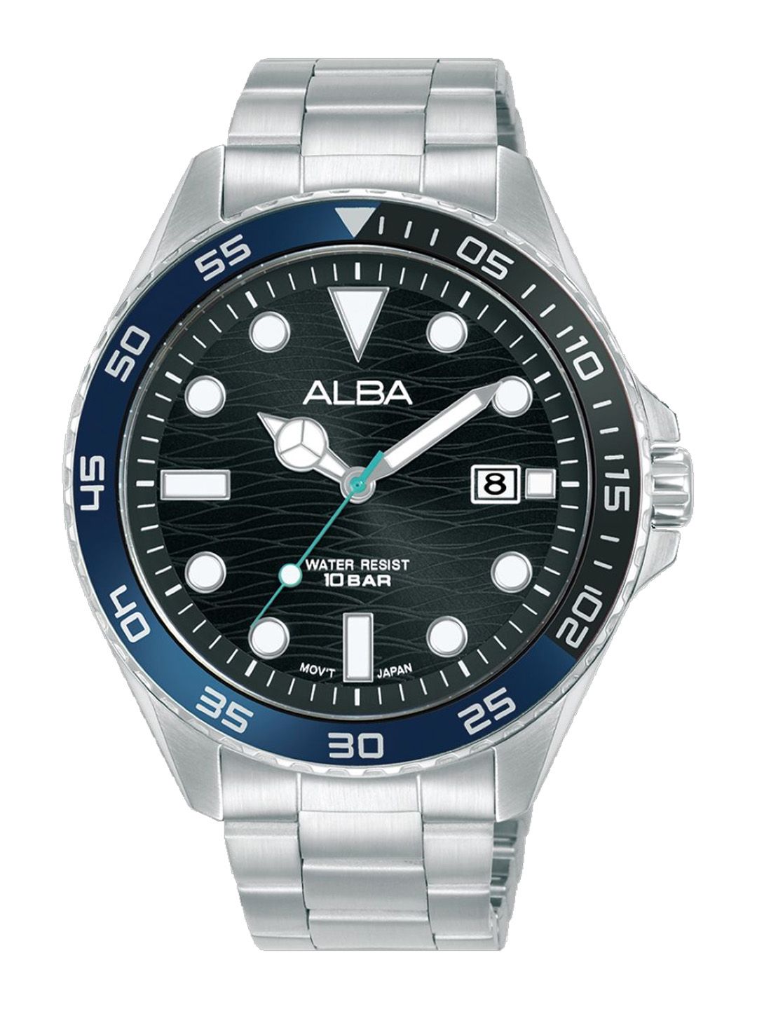 Alba Active Men Dial & Stainless Steel Bracelet Style Straps Analogue Watch AS9V57X1-picture-16