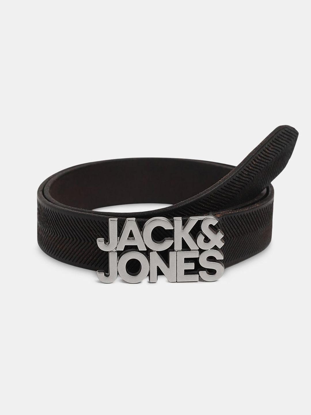 Jack & Jones Men Textured Leather Belt-picture-19