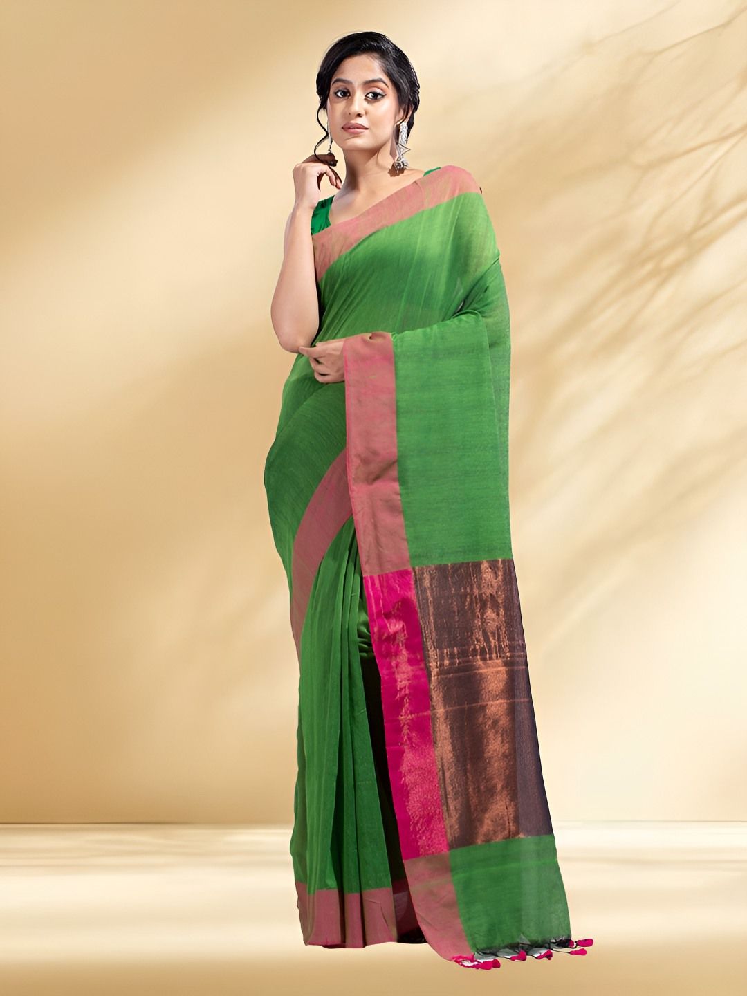 Arhi Zari Pure Cotton Saree-picture-10
