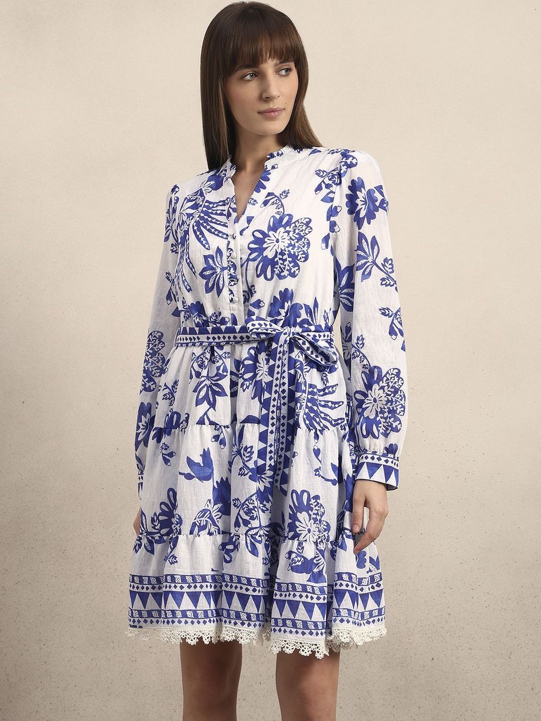 Vero Moda Women Floral Print A-Line Dress-picture-49