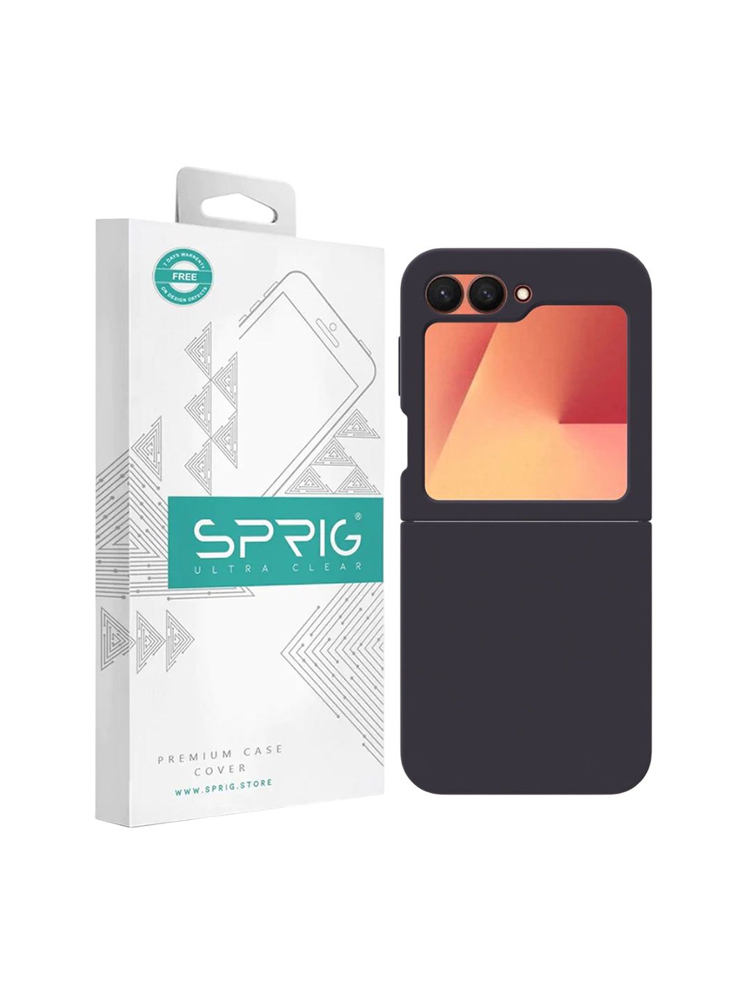 SPRIG Solid Printed Back Case Mobile Accessories-image-47