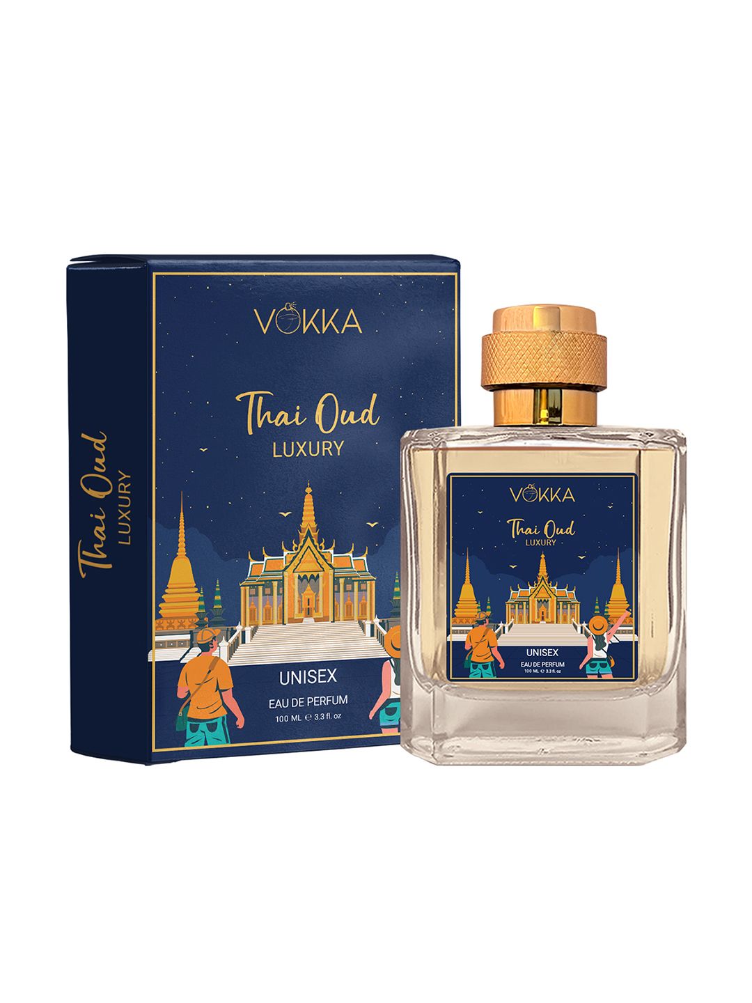 VOKKA Thai Oud Luxury Long Lasting Woody Perfume - 100 ml-image-45