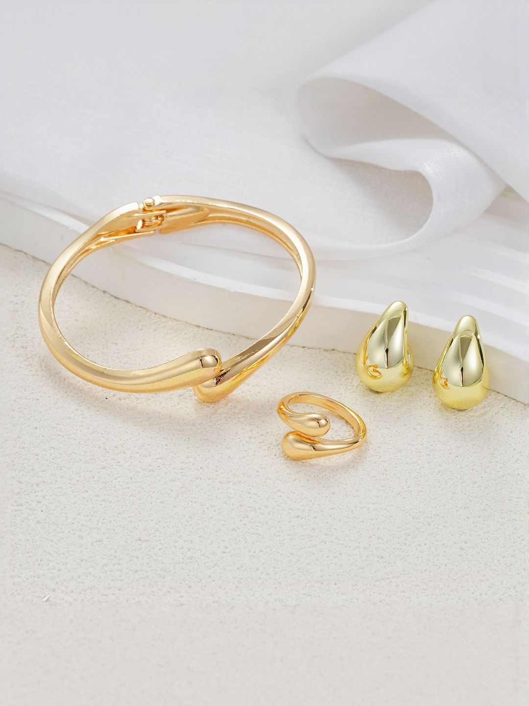 Shining Diva Fashion Gold-Plated Jewellery Set-picture-15