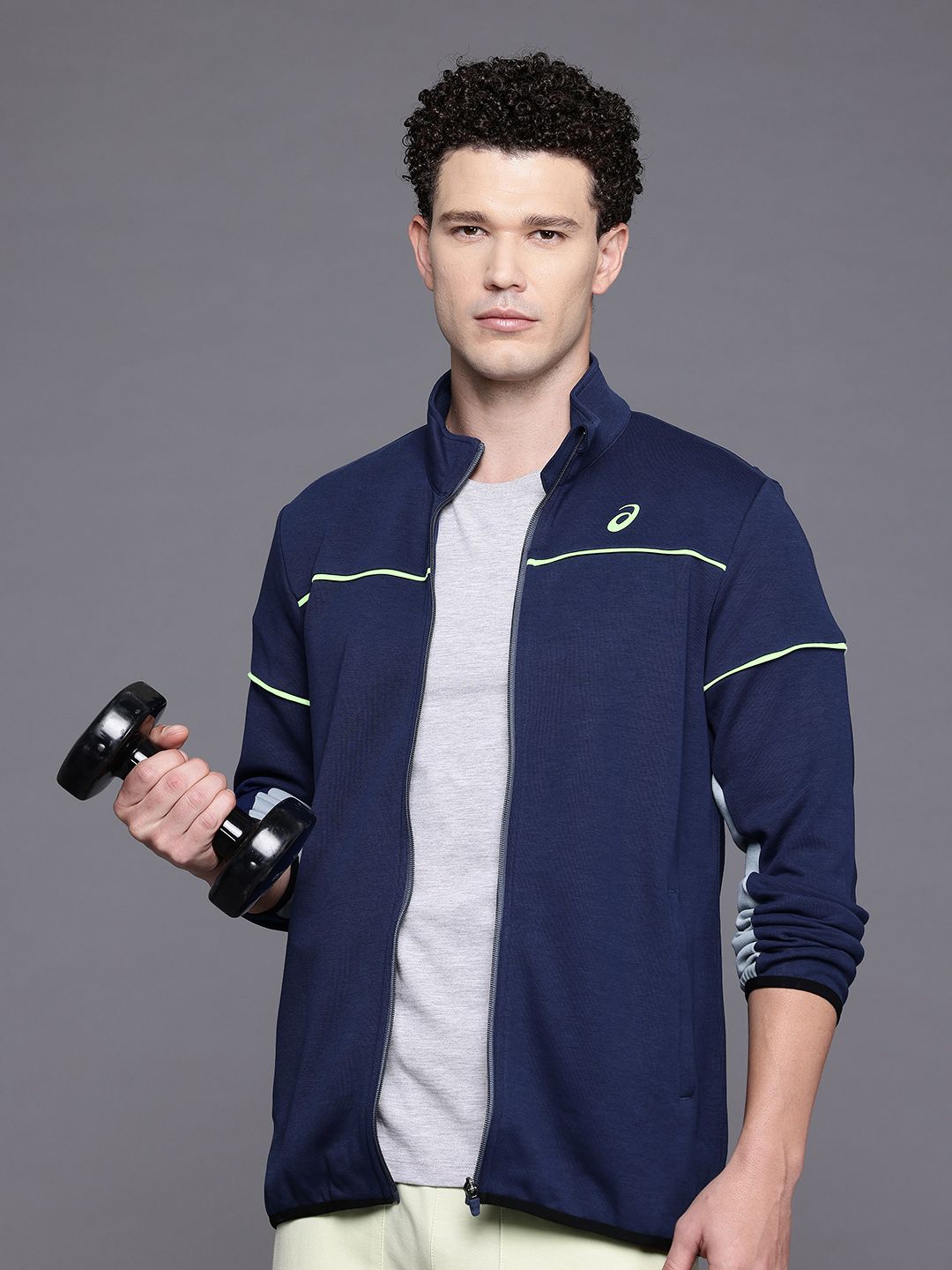 ASICS Contrast Piping Training Jacket-picture-44